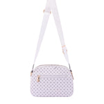 Borsa a tracolla da donna Ecopelle 4157-WHITE Briciole
