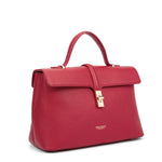 Borsa a mano da donna 100% pelle vegana PU 755-2PT-RED Diana&co