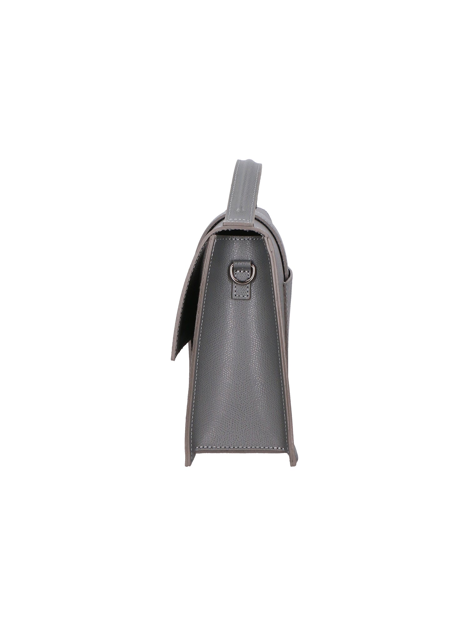 Lina Borsa a mano da donna Vera pelle 06517-GRIGIO Gave Lux