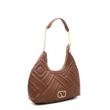 Antibes Borsa a spalla da donna Ecopelle VT-202-MARRONE 19V69 Italia