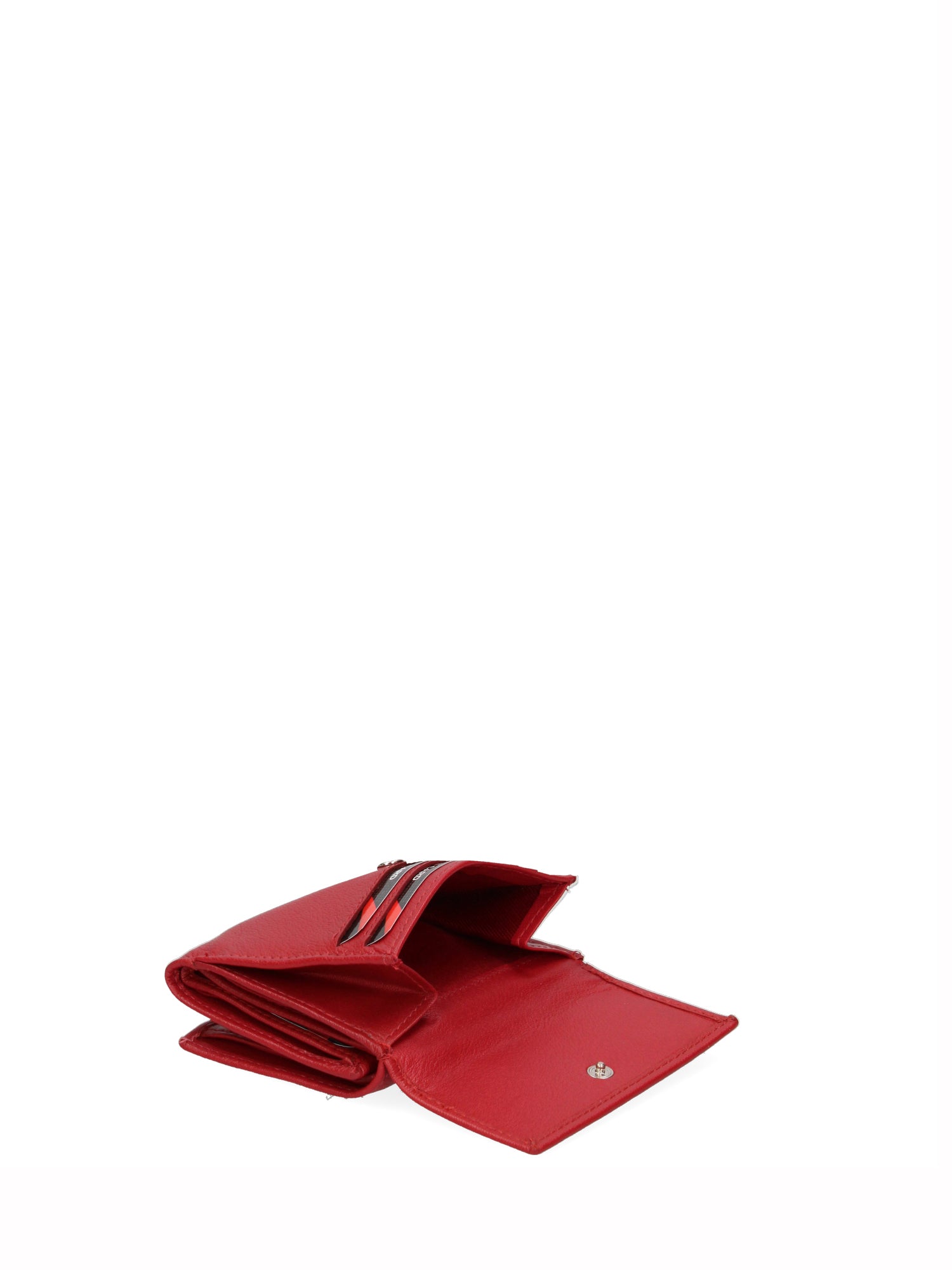 Portafoglio uomo in vera pelle Casual IN-1066-ROSSO Sergio Valentini
