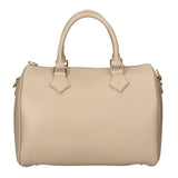 Aralia Borsa a bauletto da donna 100% pelle 5176-D11 TAUPE SCURO DARK TAUPE Gave Lux
