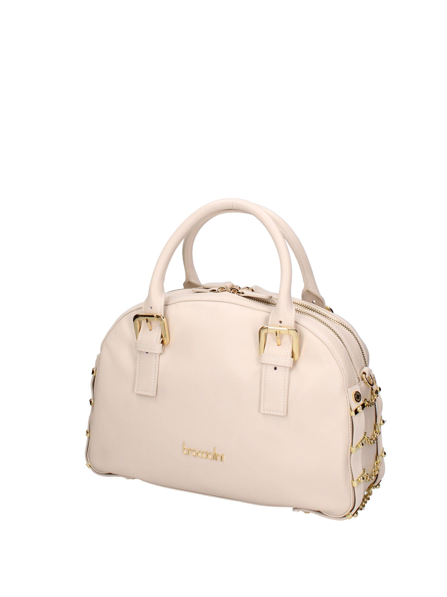 Auralia Elite Borsa a mano da donna 100% pelle B17220-BEIGE Braccialini