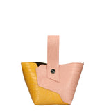 Ombretta Borsa a mano da donna Vera pelle 00643-C68+C36 ROSA PINK+SENAPE MUSTARD Gave Lux
