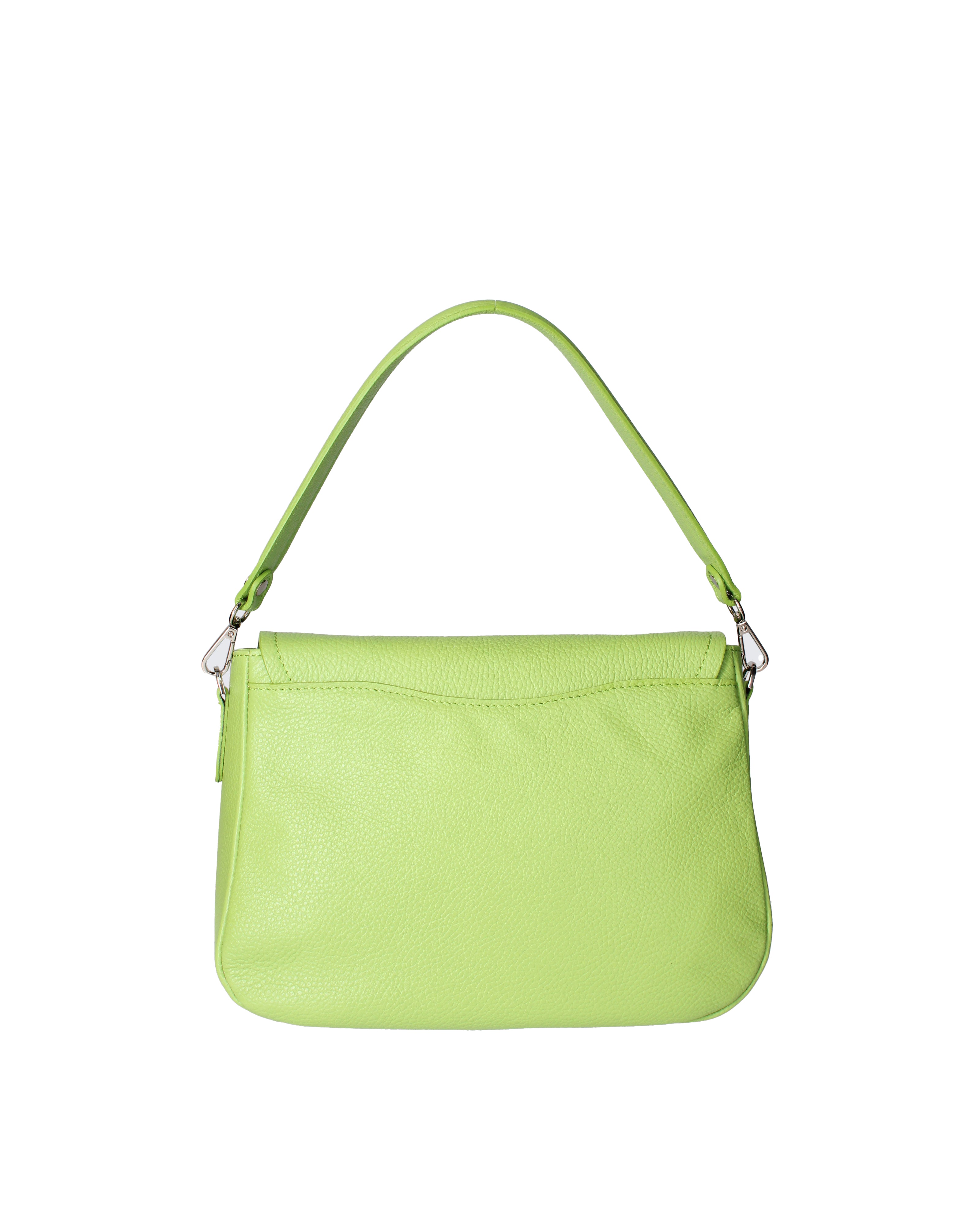 Sabina Borsa a spalla da donna Vera pelle 07139-D12 VERDE Viola Castellani