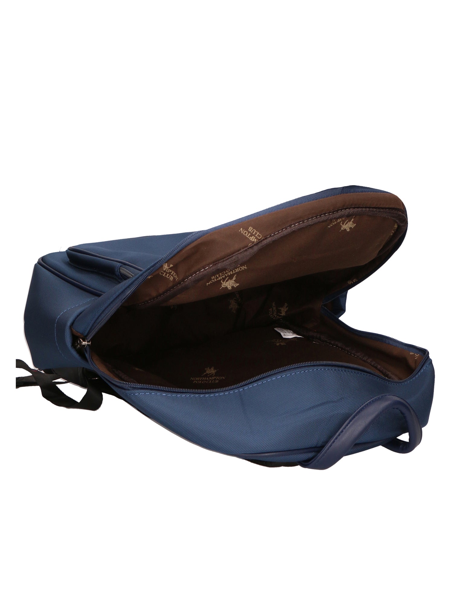 Zaino uomo in pelle PU vegana Casual PCL3113-BLUE Northampton Polo Club