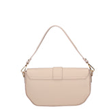 Borsa a spalla da donna Vera pelle 07229-L116 BEIGE Roberta Rossi
