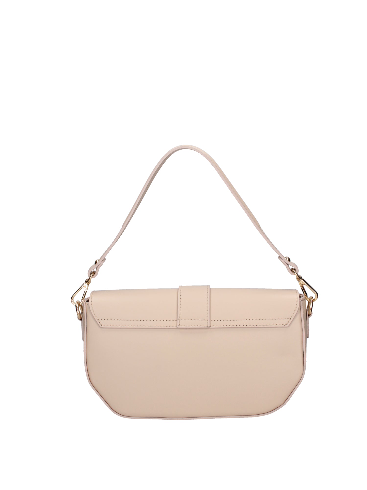 Borsa a spalla da donna Vera pelle 07229-L116 BEIGE Roberta Rossi
