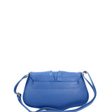 Borsa a spalla da donna Vera pelle 07152-D22 BLUETTE Viola Castellani