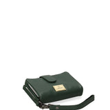Portafoglio donna in vera pelle Casual LB7702-29-GREEN Laura Biagiotti
