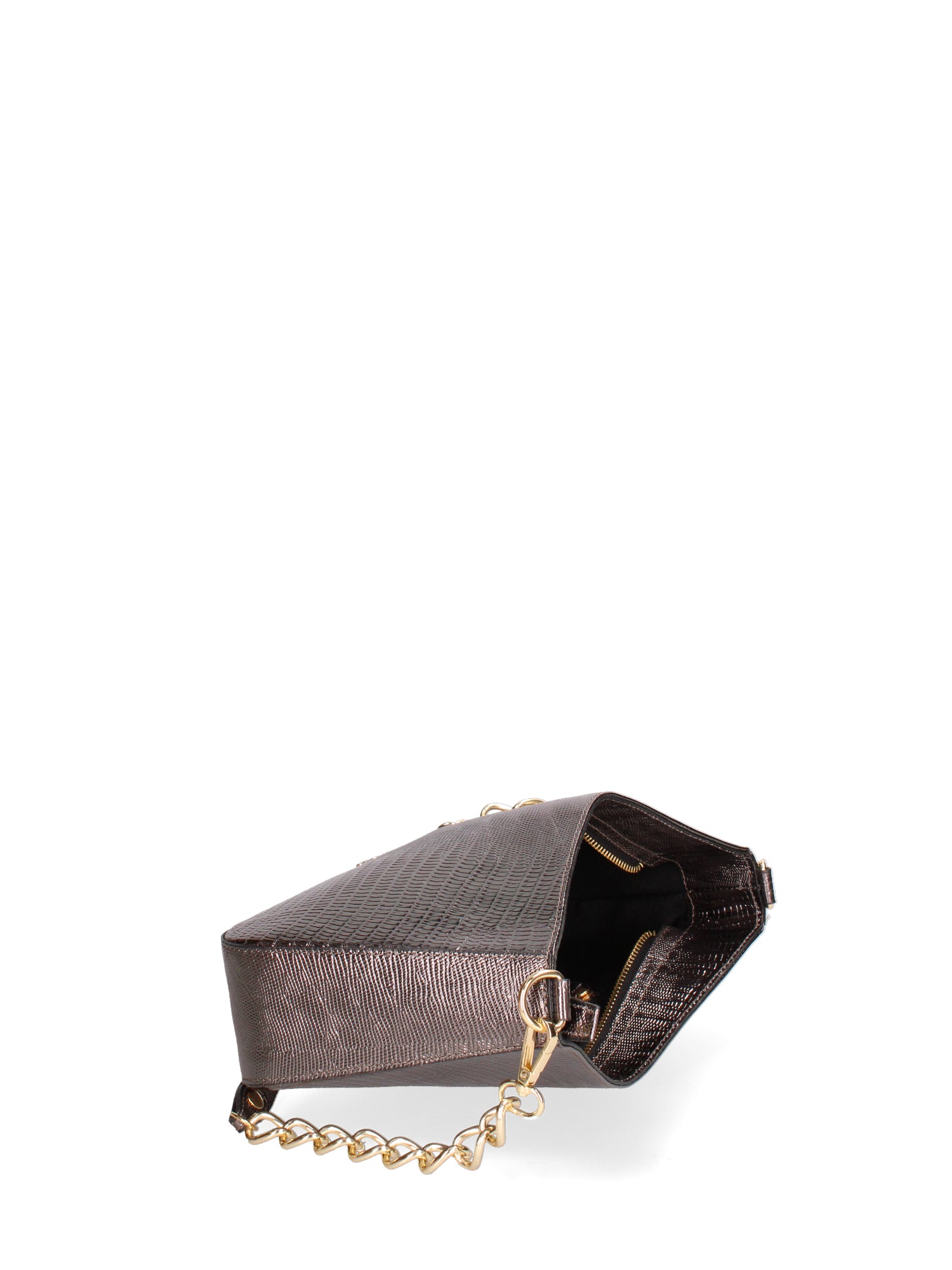 Borsa a spalla da donna Vera pelle effetto lucertola JR-W-1079-D. CDF-CDF John Richmond