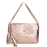 Auralia Borsa a mano da donna Vera pelle 05923-DL6 ORO ROSA Gave Lux