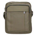 Borsa a tracolla uomo 100% pelle PU PCL3016-GREEN Northampton Polo Club