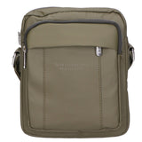 Borsa a tracolla uomo 100% pelle PU PCL3016-GREEN Northampton Polo Club