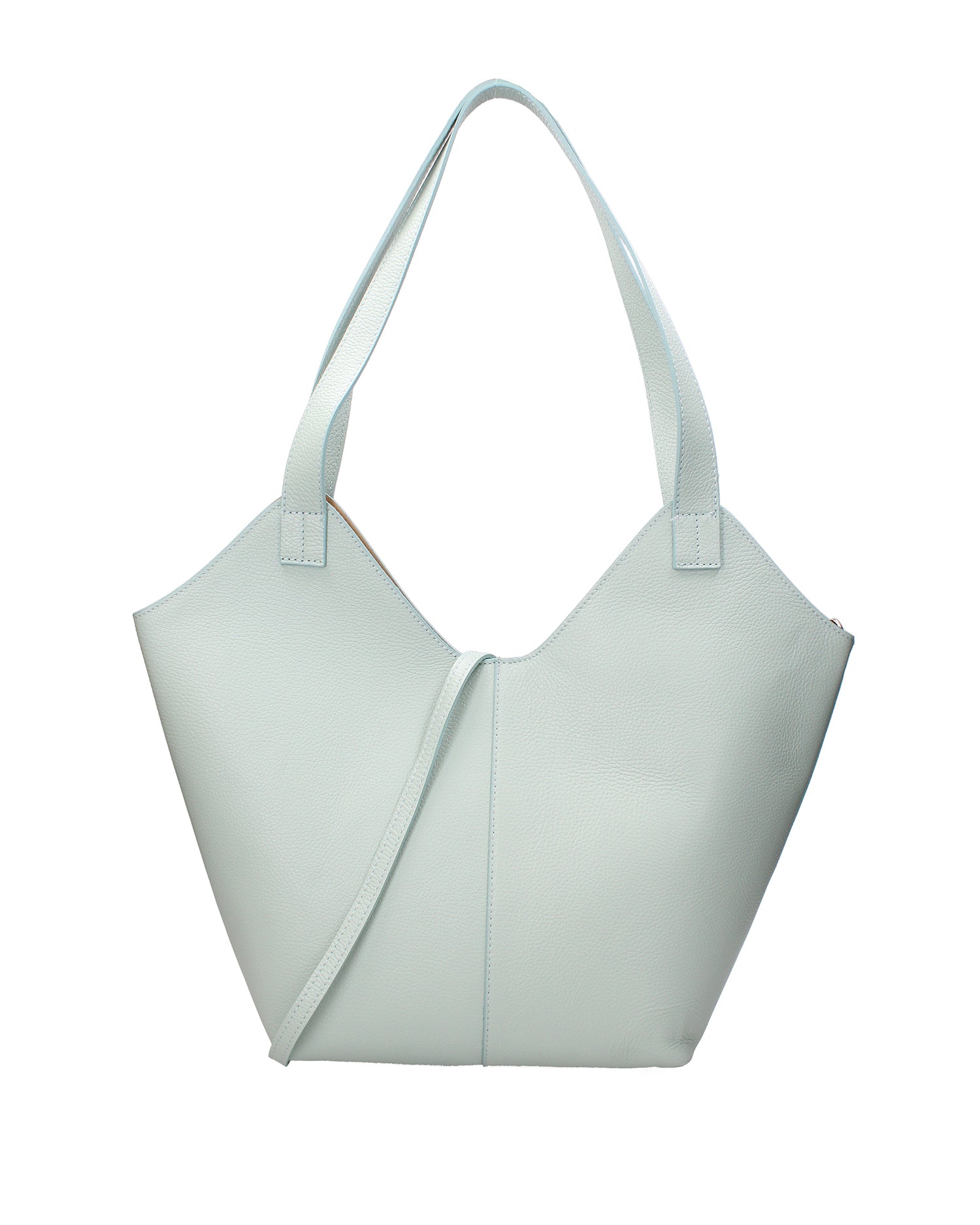 Borsa a mano da donna Vera pelle 07231-D102 CIELO Roberta Rossi