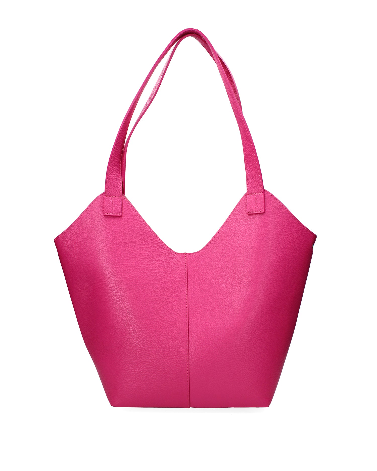 Borsa a mano da donna Vera pelle 07231-D02 FUXIA Roberta Rossi