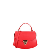 Borsa a mano da donna 100% vera pelle 07202-P 614 ROSSO FERRARI Roberta Rossi