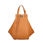 Lindsey Borsa a mano da donna 100% vera pelle 07162-D44 CUOIO Viola Castellani