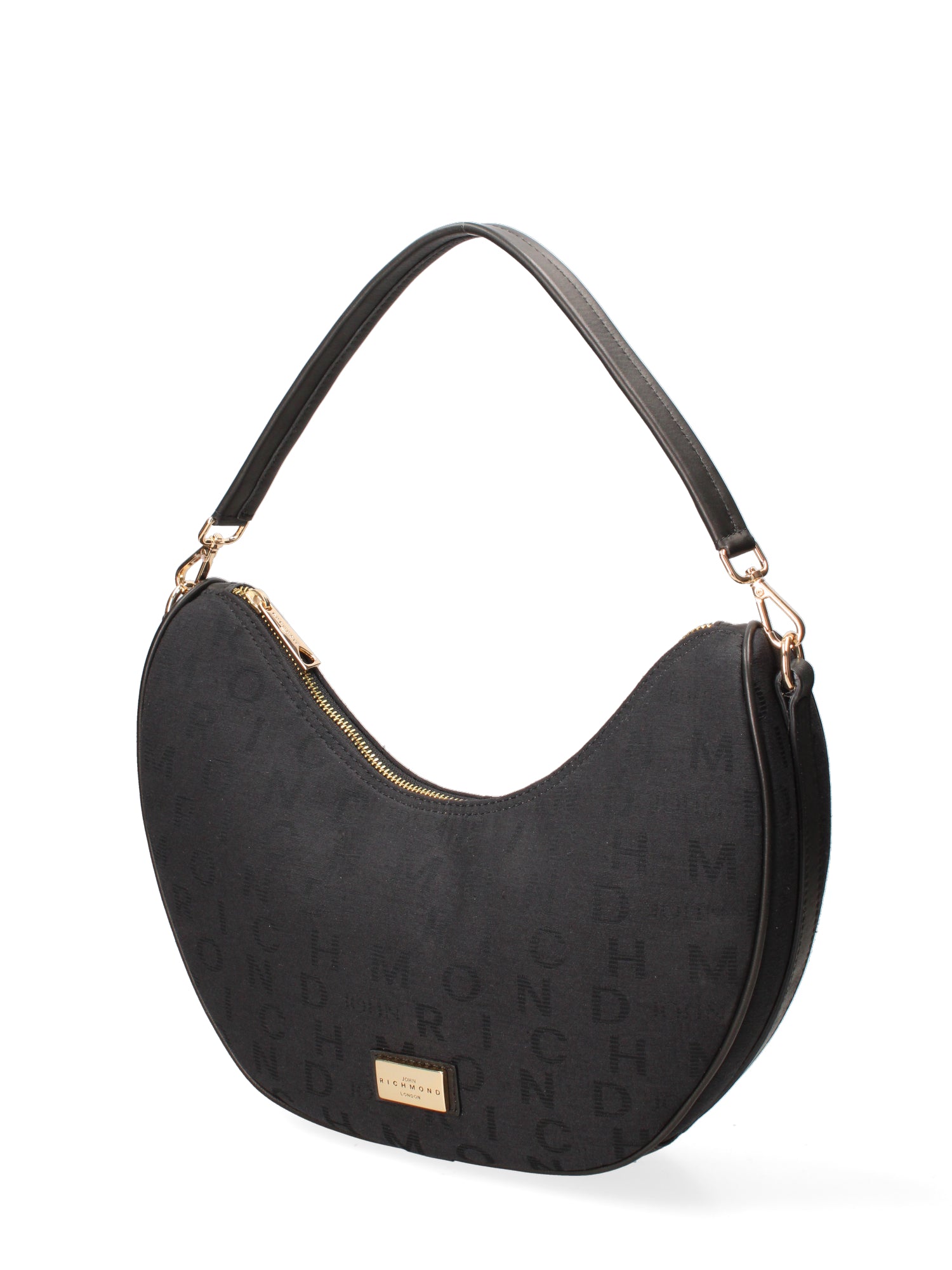 Borsa a spalla da donna 100% Tessuto JR-W-1162LTP-BLACK-GOLD John Richmond