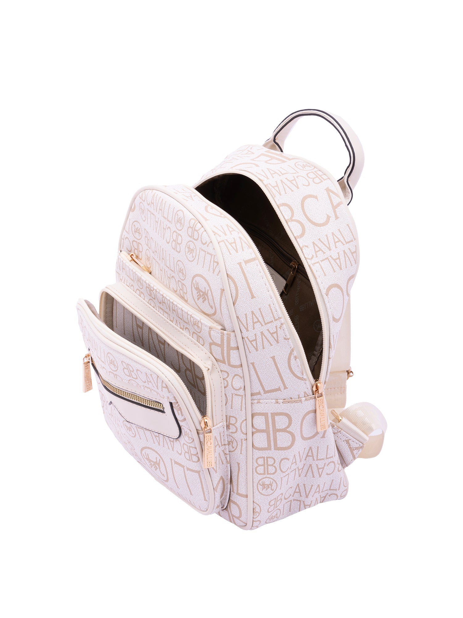 Zaino da donna in ecopelle Casual BC1372-OFF WHITE B Cavalli