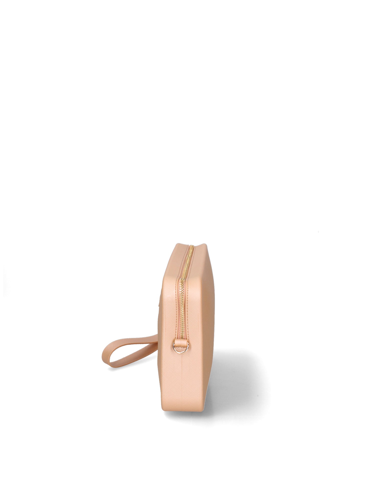 Borsa a tracolla da donna 100% Pvc FLAT-FLOWE-APRICOT - LIGHT GOLD Marc Ellis