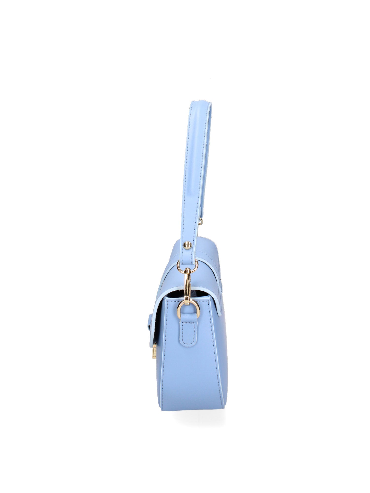 Borsa a spalla da donna Vera pelle 07229-L835 CELESTE Roberta Rossi