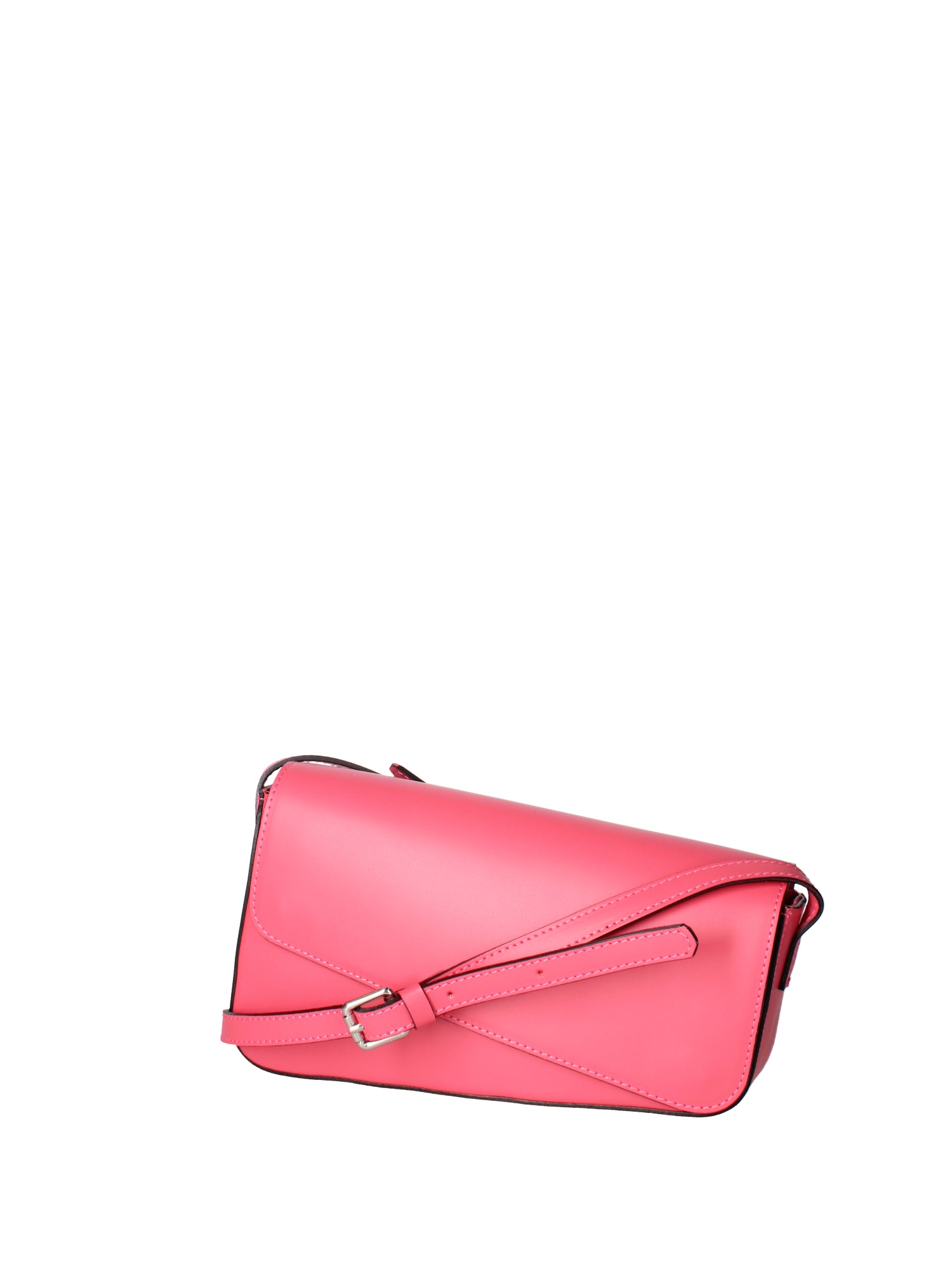 Borsa a tracolla da donna Vera pelle 07223-L317 FUXIA Roberta Rossi