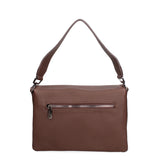 Borsa a spalla da donna Ecopelle vegana 637-1-COFFEE Diana&co