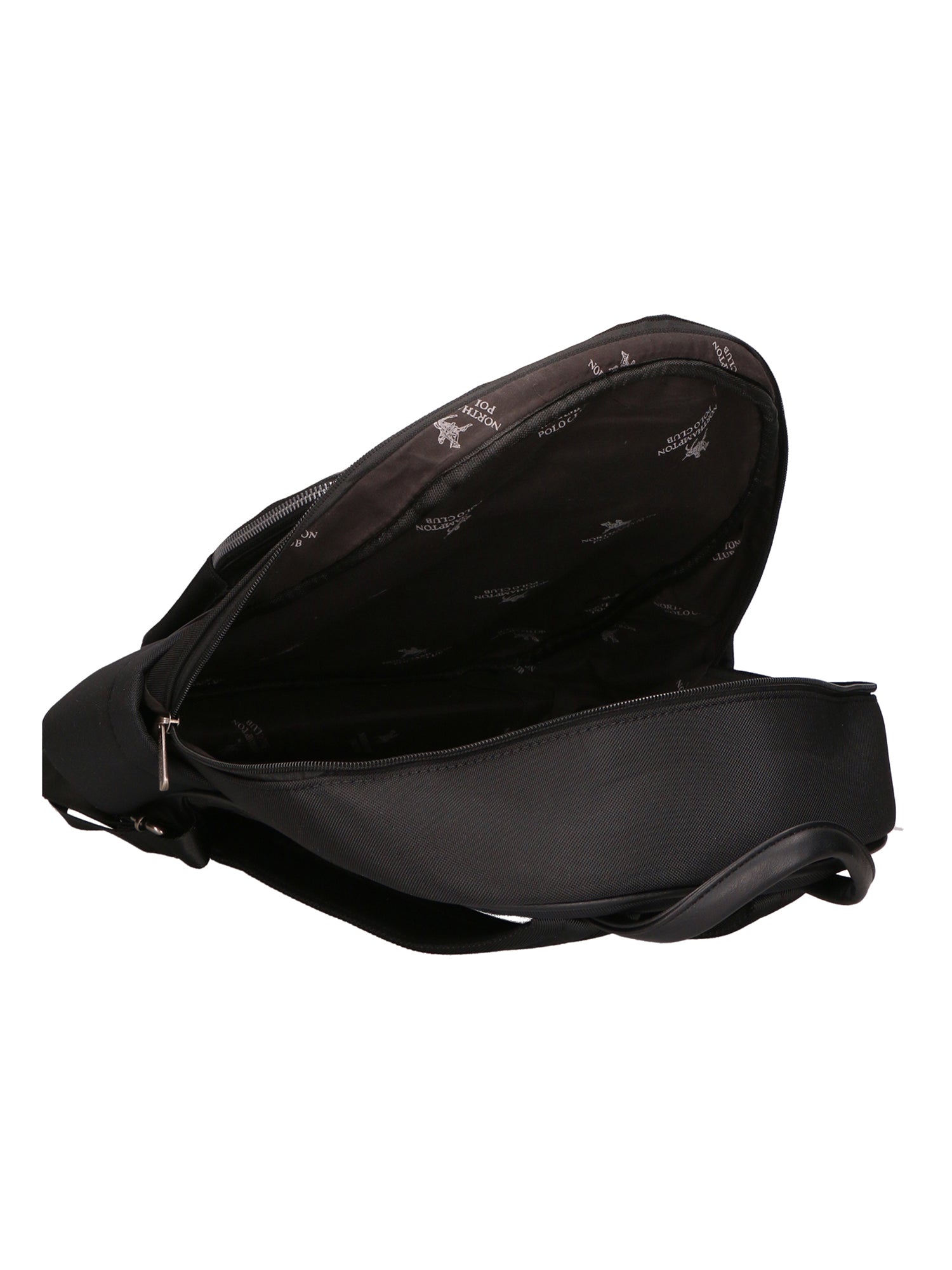 Zaino uomo in pelle PU vegana Casual PCL3113-BLACK Northampton Polo Club