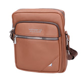 Borsa a tracolla uomo Pelle PU vegana PCL3025-KHAKI Northampton Polo Club