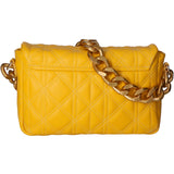 Aurélia Borsa a spalla da donna Vera pelle 04542-S04 GIALLO Gave Lux
