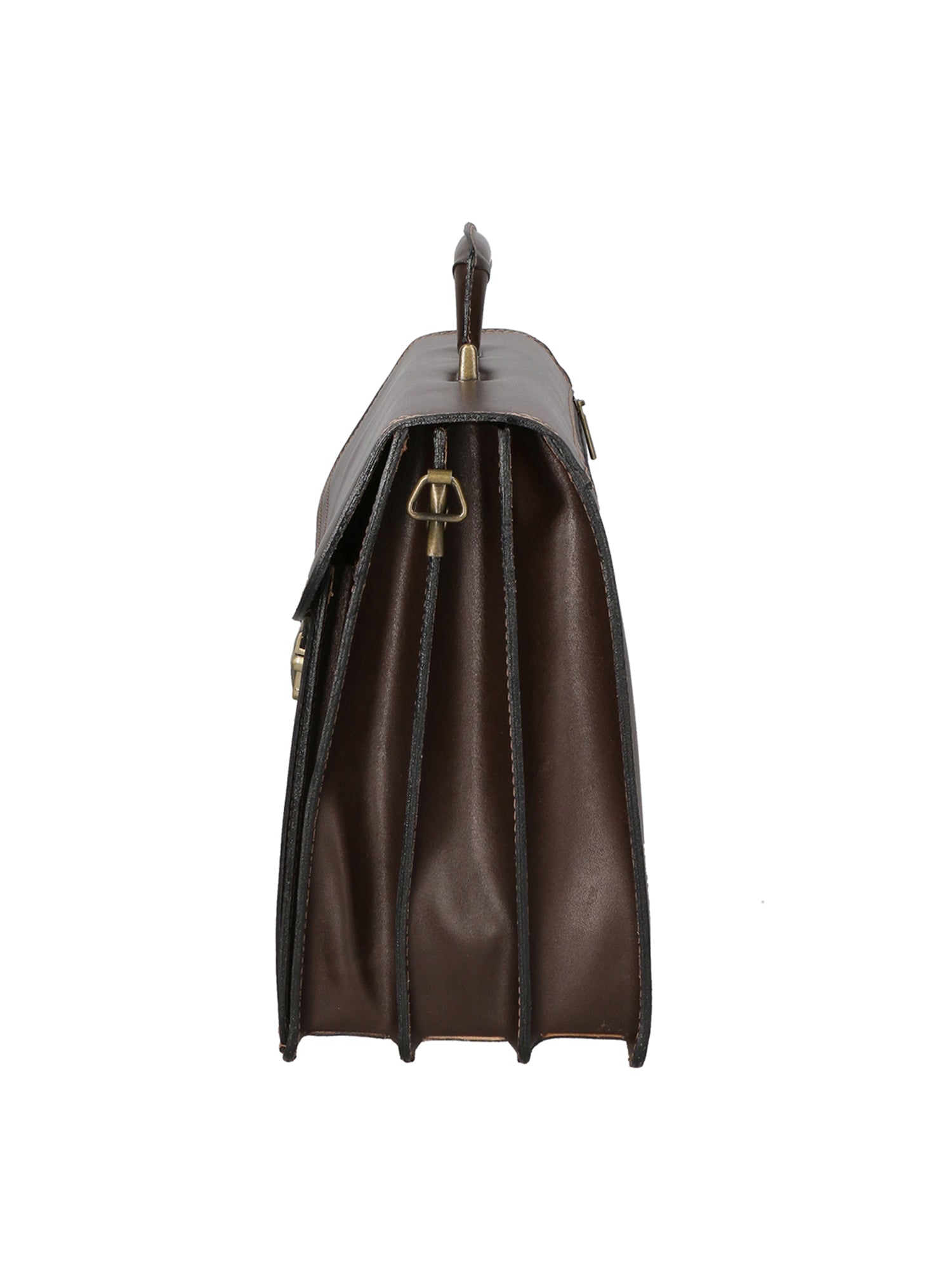 Nevio 7010-TMORO DARK BROWN Borsa da lavoro uomo in pelle Gave Lux