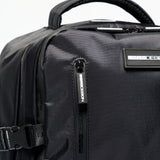 Zaino uomo in nylon ed ecopelle Casual SHUTTLE-BLACK Momo Design