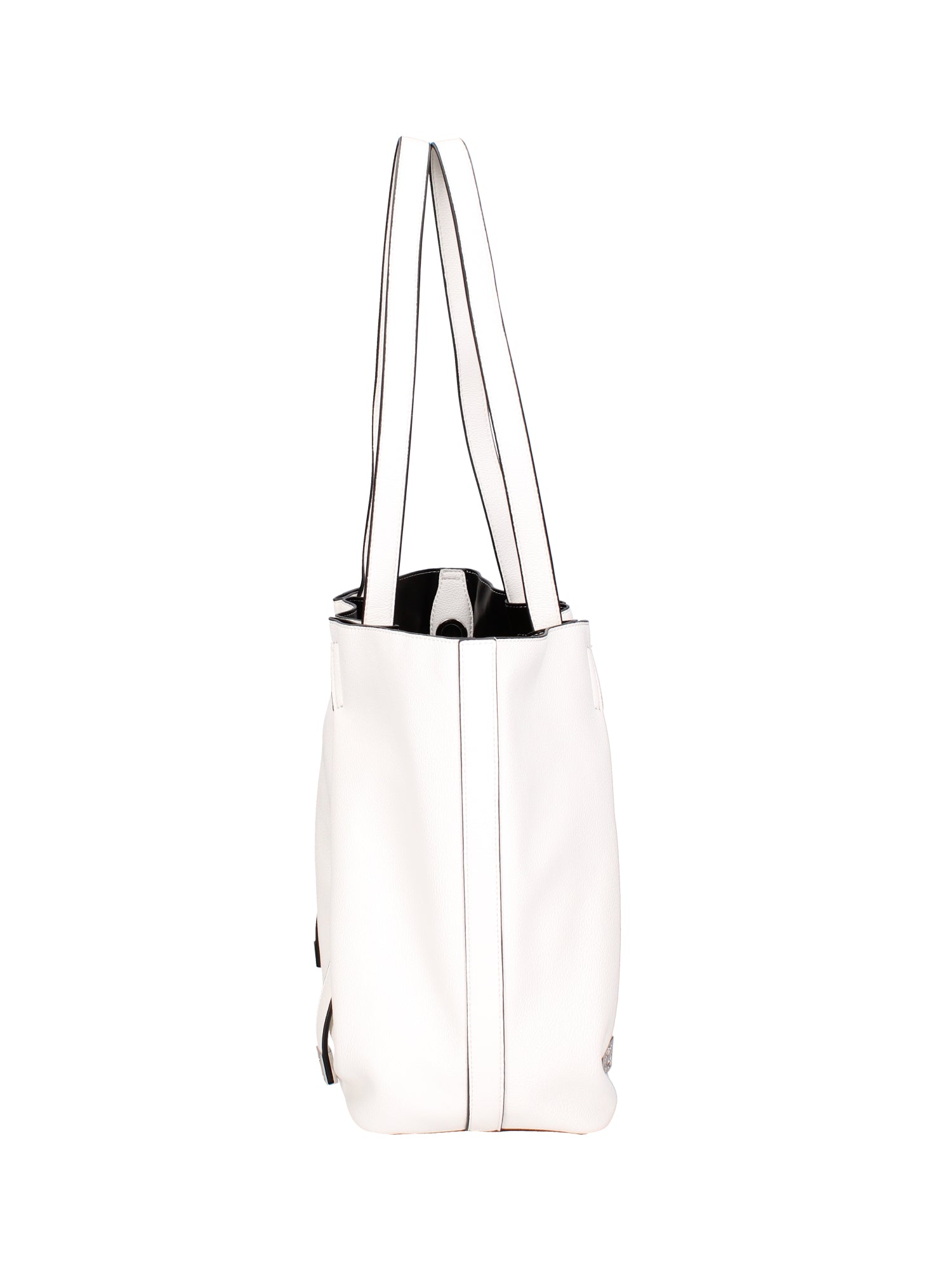 Iridea Borsa a spalla da donna 100% poliuretano B16261-BIANCO Braccialini
