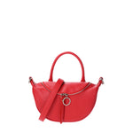 Mae Borsa a mano da donna Vera pelle 07142-D58 ROSSO FUOCO Viola Castellani