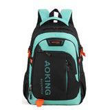 Zaino unisex Astraea Pro Casual SN57605-10A-BLACK L-GREEN Aoking