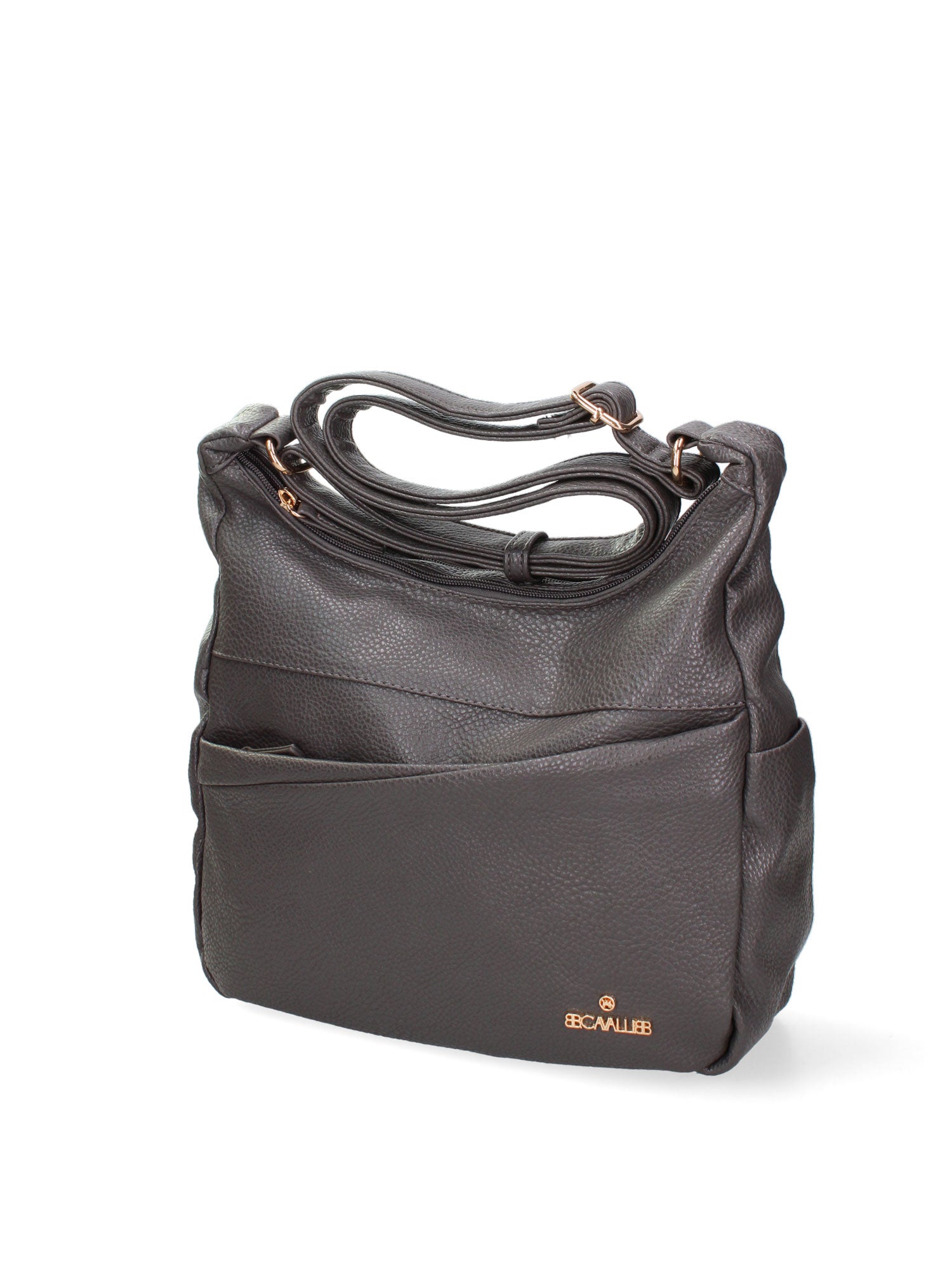 Borsa a tracolla da donna Ecopelle BC1382-GREY B Cavalli