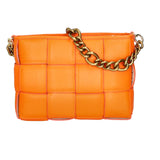 Agostina Borsa a mano da donna Vera pelle 04691-D29 ARANCIONE ORANGE Gave Lux