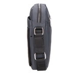 Borsa a tracolla uomo 100% PU Leather PCL3015-GREY-BLACK Northampton Polo Club