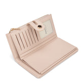 Portafoglio da donna 100% pelle vegana PU 798-3PT-NUDE Diana&co