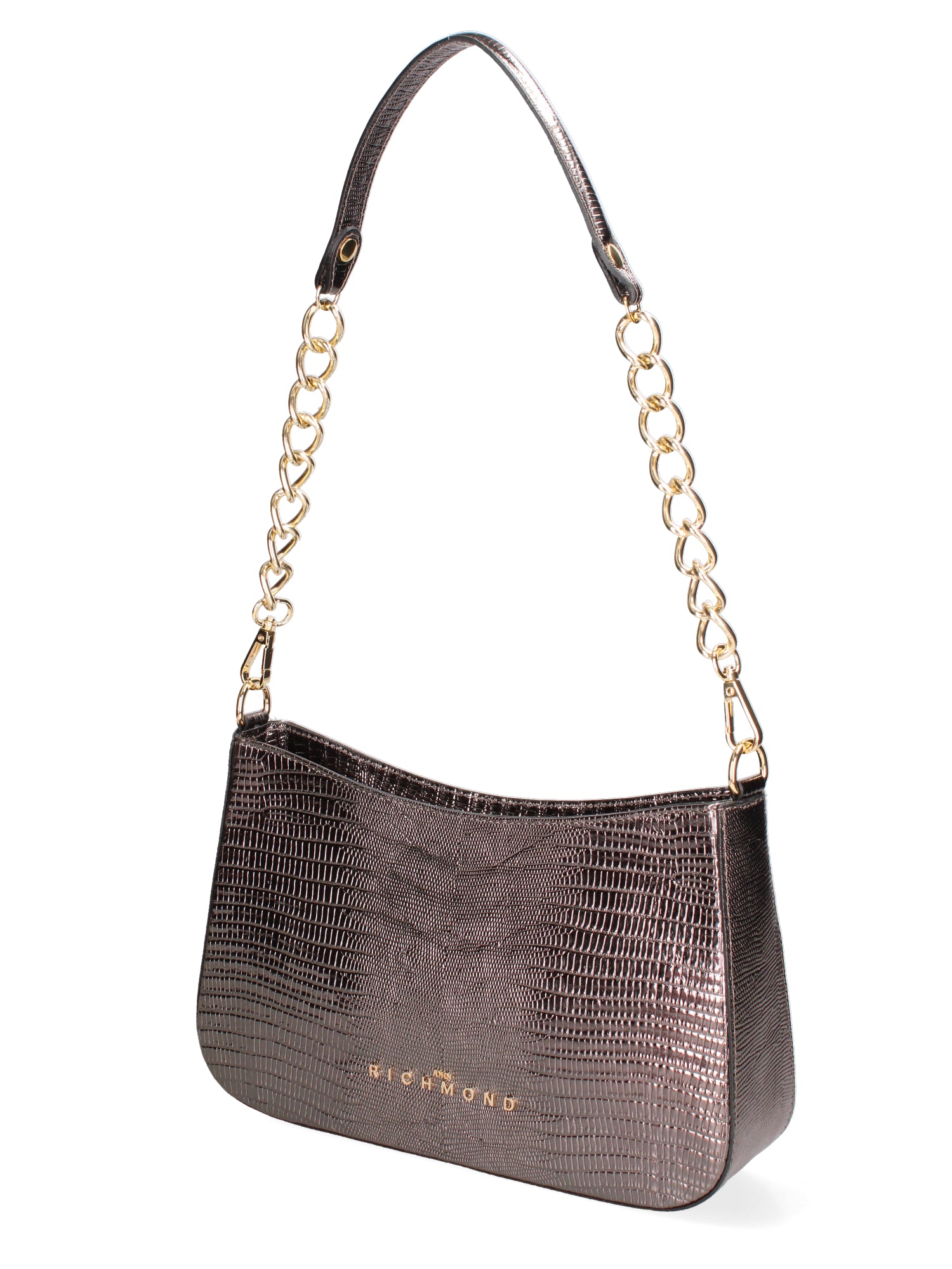 Borsa a spalla da donna Vera pelle effetto lucertola JR-W-1079-D. CDF-CDF John Richmond