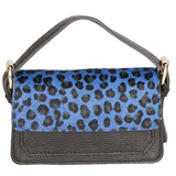Aleide Borsa a mano da donna Vera pelle 04858-LEO P BLU Gave Lux