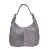 Valeria Borsa a spalla da donna Vera pelle 05280-018 GRIGIO MEDIO Gave Lux