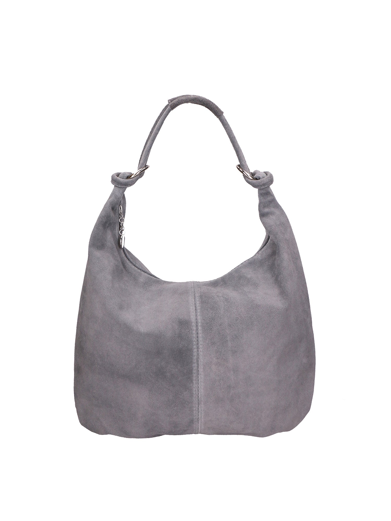 Valeria Borsa a spalla da donna Vera pelle 05280-018 GRIGIO MEDIO Gave Lux