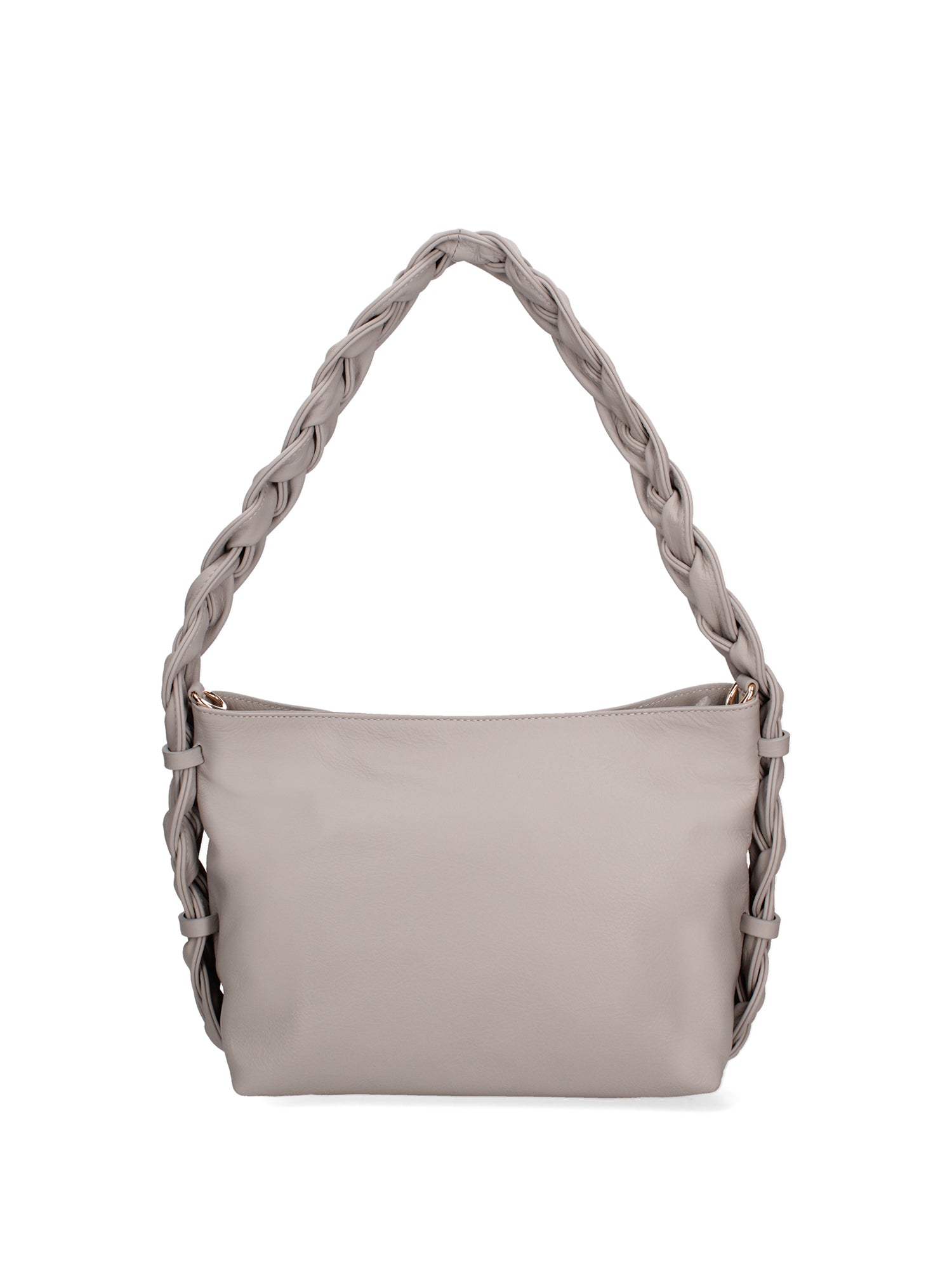 Isara Borsa a spalla da donna Vera pelle 07170-S86 GRIGIO Gave Lux
