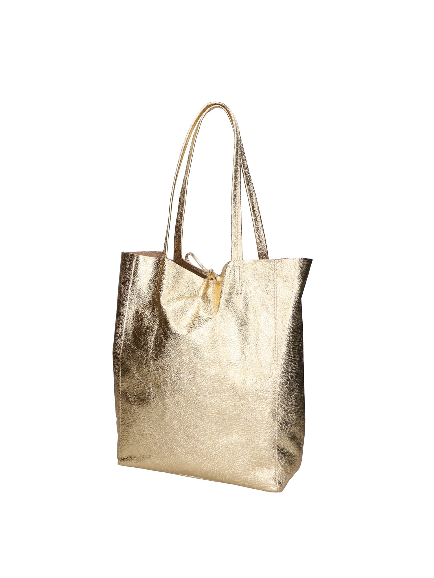 Iride Borsa a mano da donna 100% pelle 05921-DL64 ORO Gave Lux