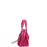 Erisia Borsa a spalla da donna Vera pelle 06091-016 FUXIA Gave Lux