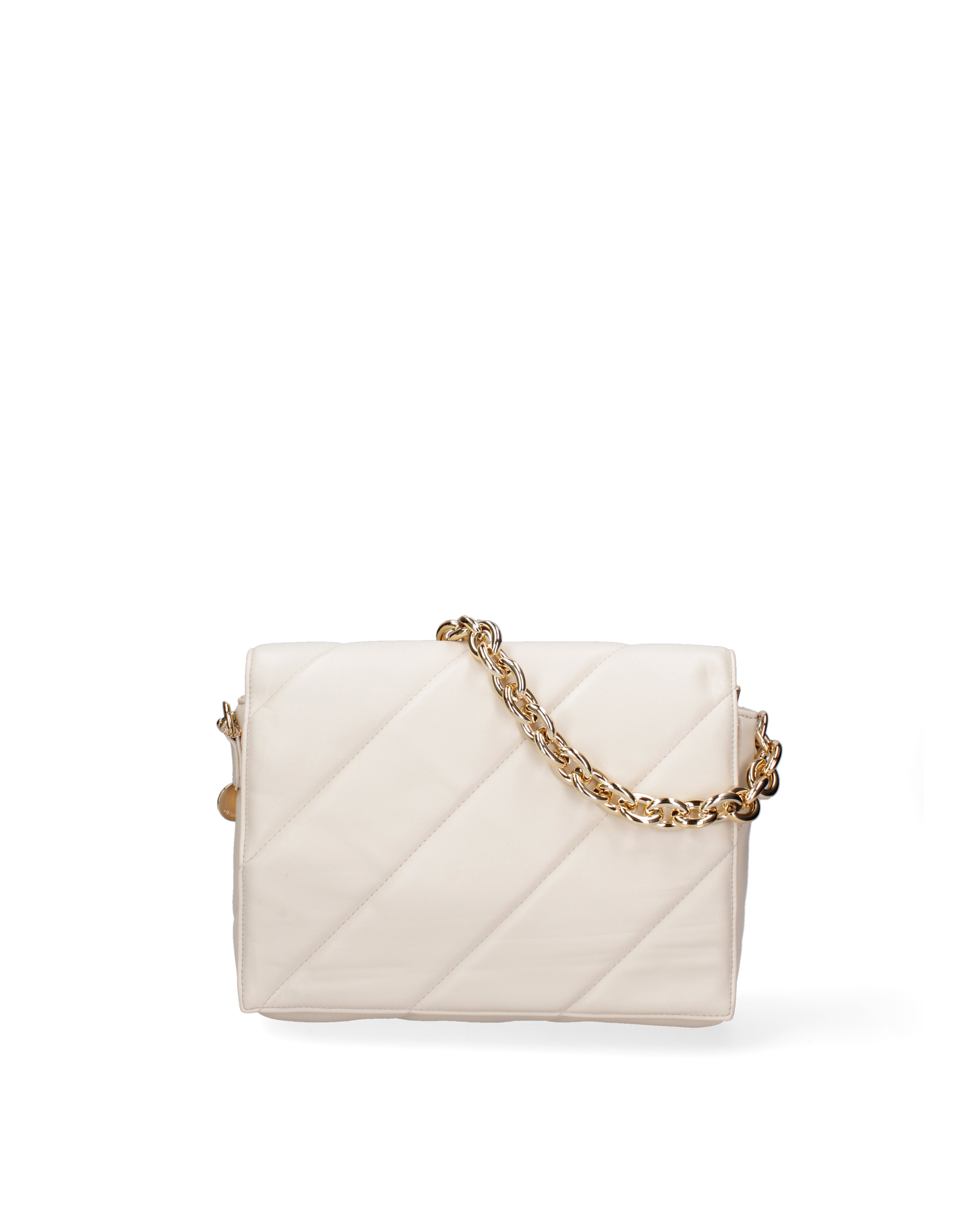 Borsa a spalla da donna Ecopelle DC3122-2-BEIGE Diana&co