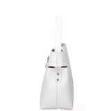Liviana Borsa a mano da donna Vera pelle 07379-PL01 BIANCO Gave Lux