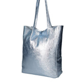 Íris Borsa a mano da donna Vera Pelle 07565-L042 CELESTE Gave Lux